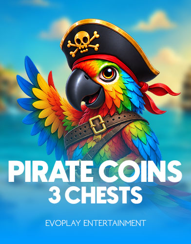 Pirate Coins: 3 Chests
